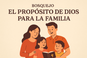 Bosquejo: El Propósito de Dios para la Familia