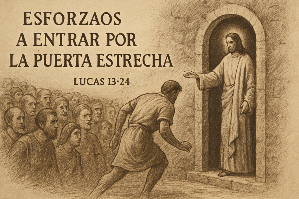 Bosquejo: Esforzaos a entrar por la puerta estrecha